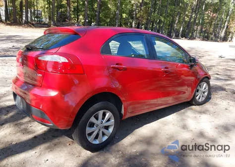 2014 Kia Rio Ex z USA, uszkodzony, nr VIN KNADN5A38E6410359